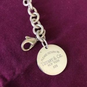 Tiffany & Co. Round Tag Bracelet